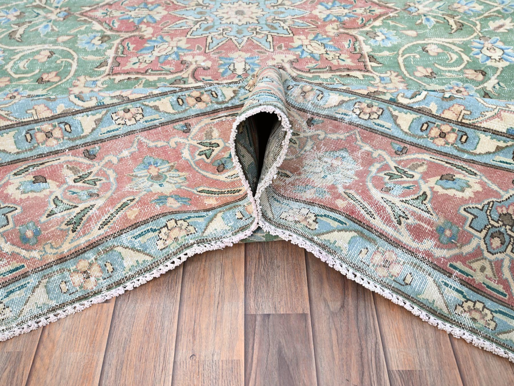 Overdyed & Vintage Rugs LUV772983